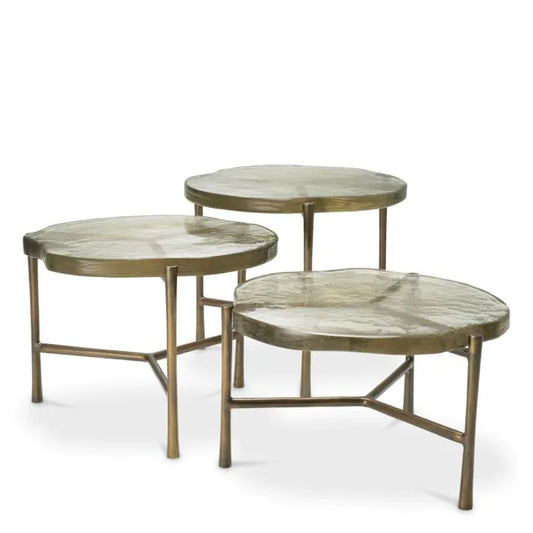 COFFEE TABLE BALDOVINI SET OF 3