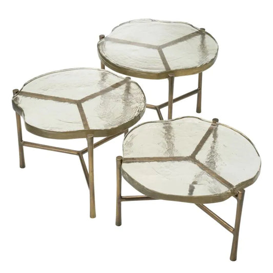 COFFEE TABLE BALDOVINI SET OF 3