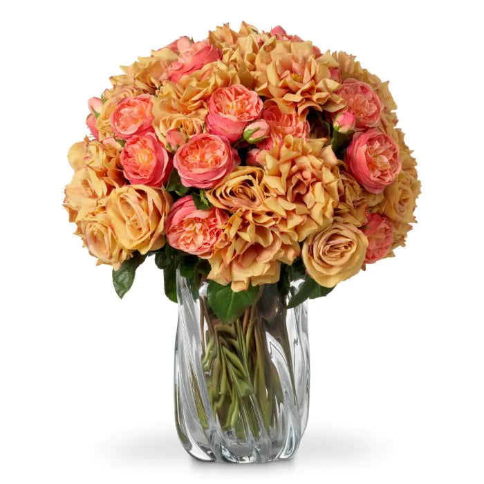 BOUQUET OF ROSES REAL TOUCH 72 PCS/2 VARIETIES