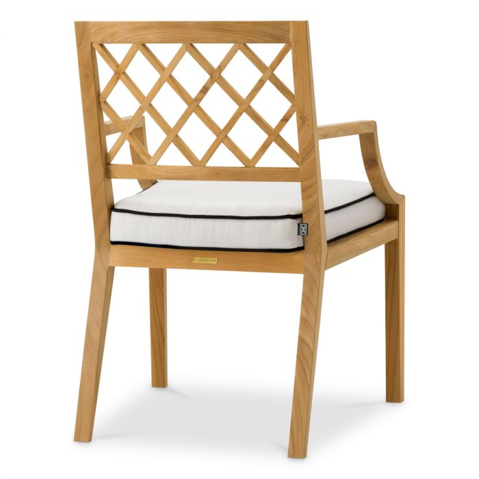 OUTDOOR DINING CHAIR PALADIUM WITH ARM