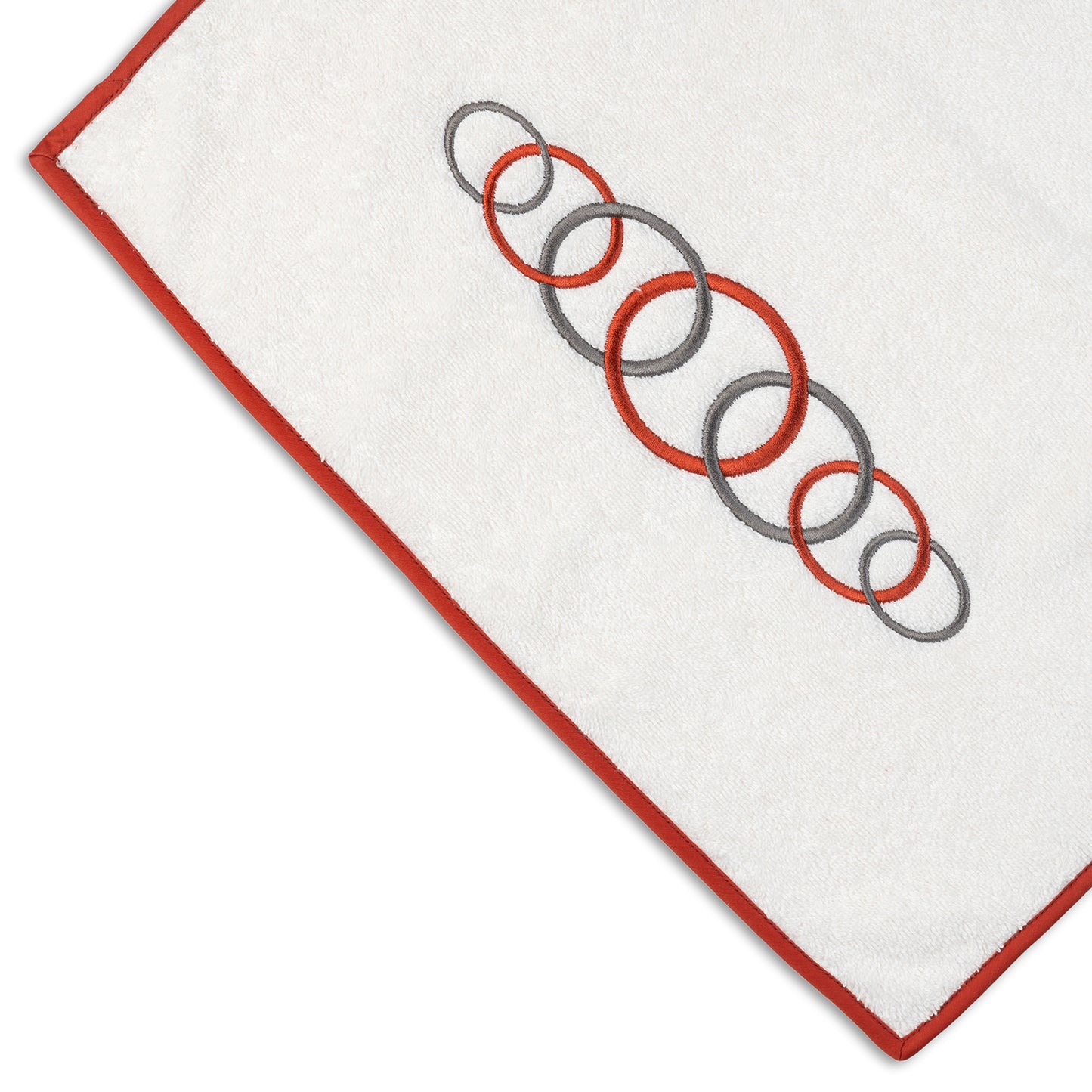 Bathroom Towels Milano in luxury cotton with embroidered detailing