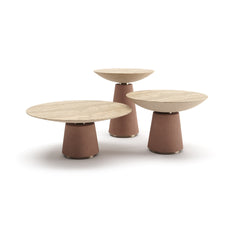 IN/OUTDOOR COFFE TABLE ECLISSE SET OF 3