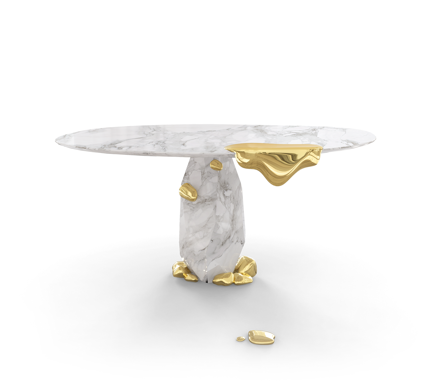 DIAMOND ROUND DINING TABLE