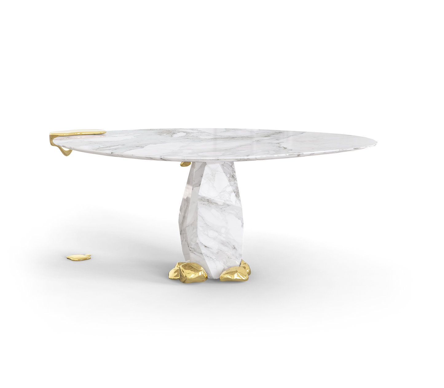 DIAMOND ROUND DINING TABLE