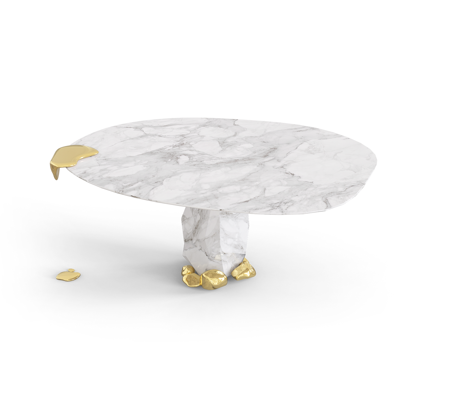 DIAMOND ROUND DINING TABLE