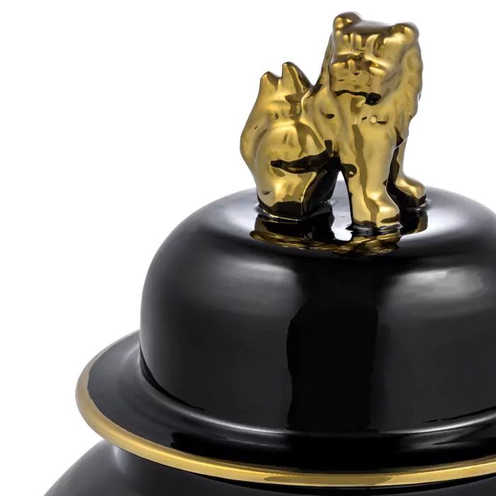 VASE GOLDEN DRAGON