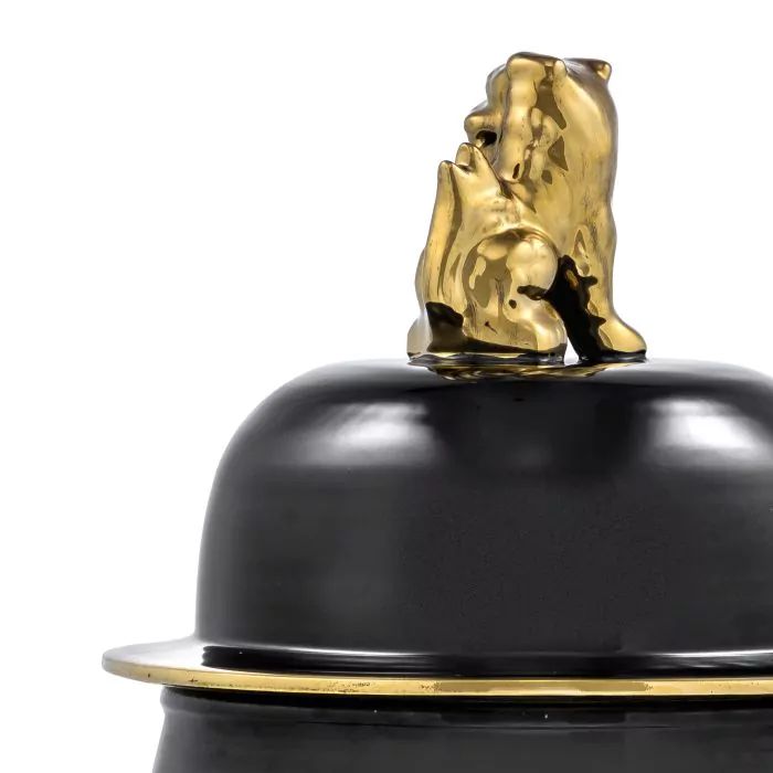 VASE GOLDEN DRAGON