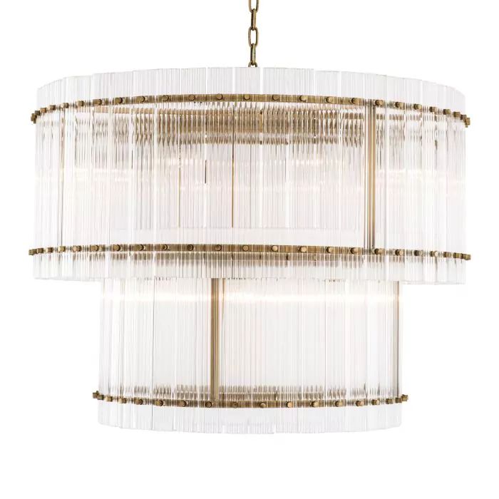 CHANDELIER RUBY L