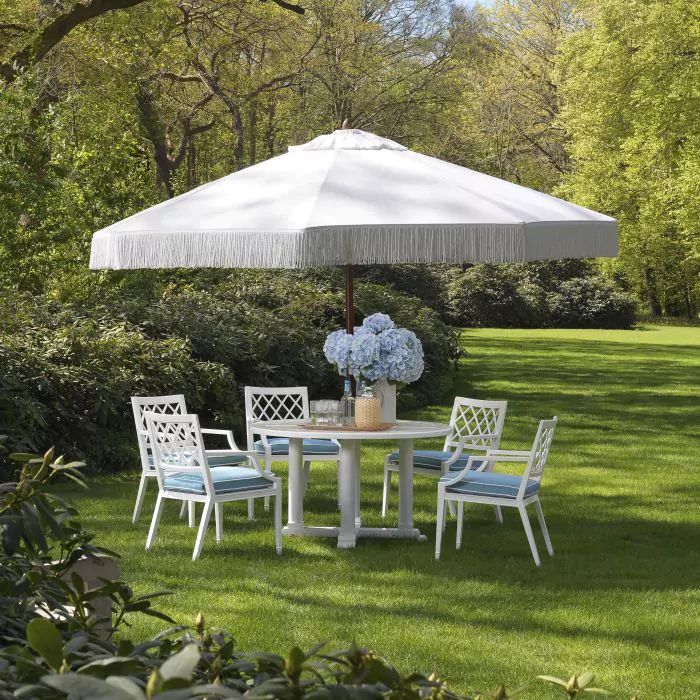 OUTDOOR DINING TABLE BELL RIVE Ø 130 CM