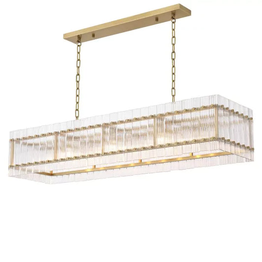 CHANDELIER RUBY RECTANGULAR