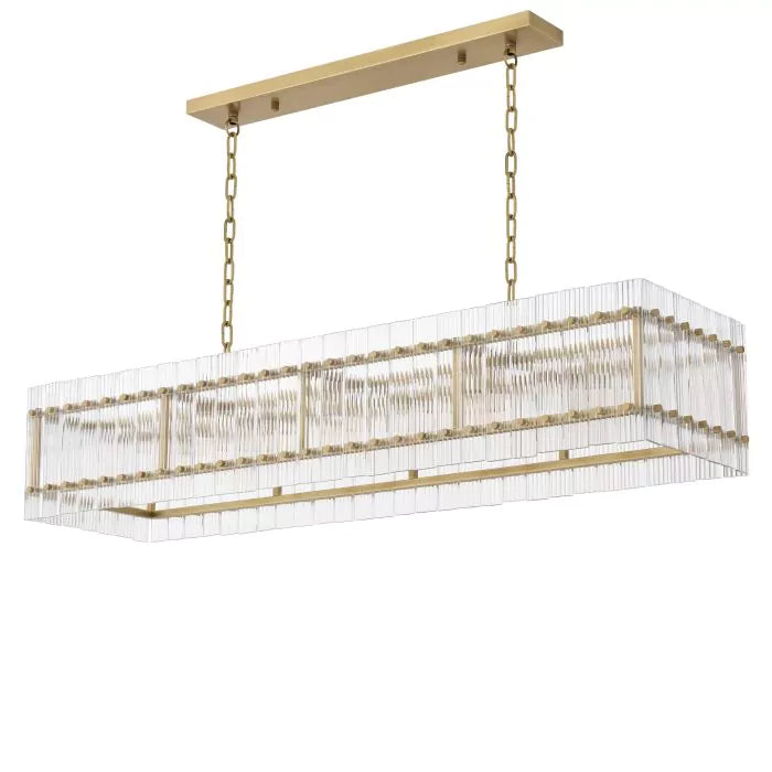 CHANDELIER RUBY RECTANGULAR