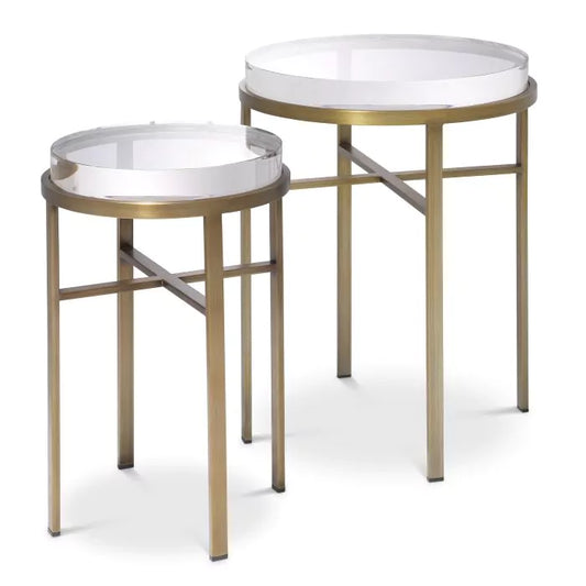 SIDE TABLE HOXTON SET OF 2