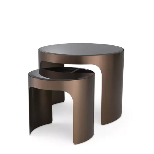 SIDE TABLE PIEMONTE SET OF 2