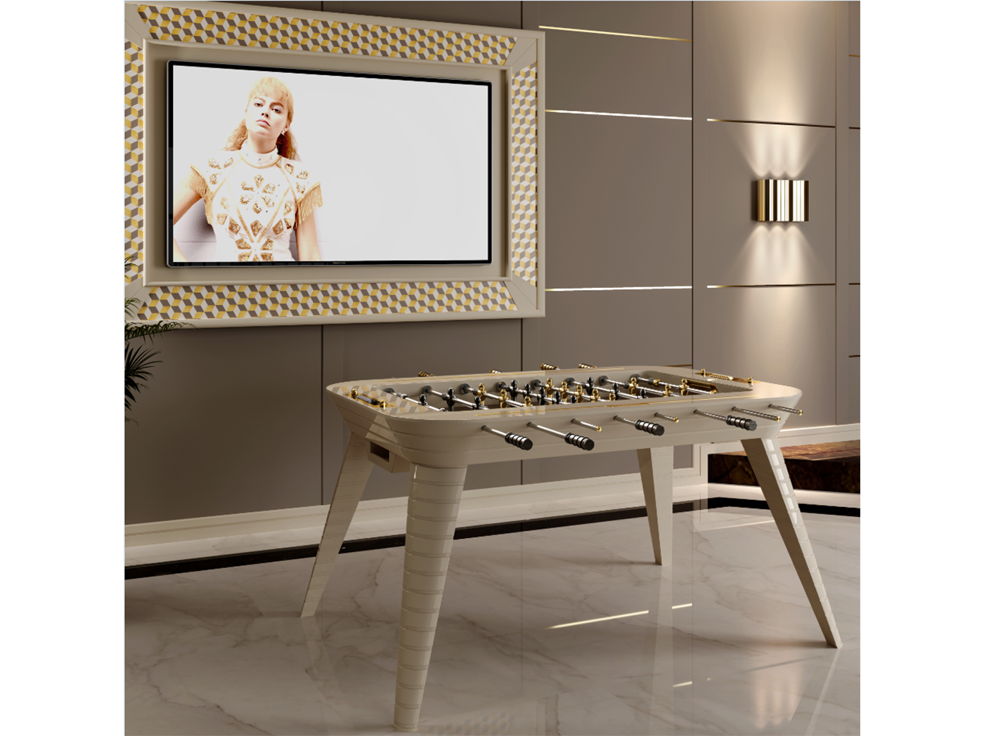 FOOSBALL TABLE STADIUM