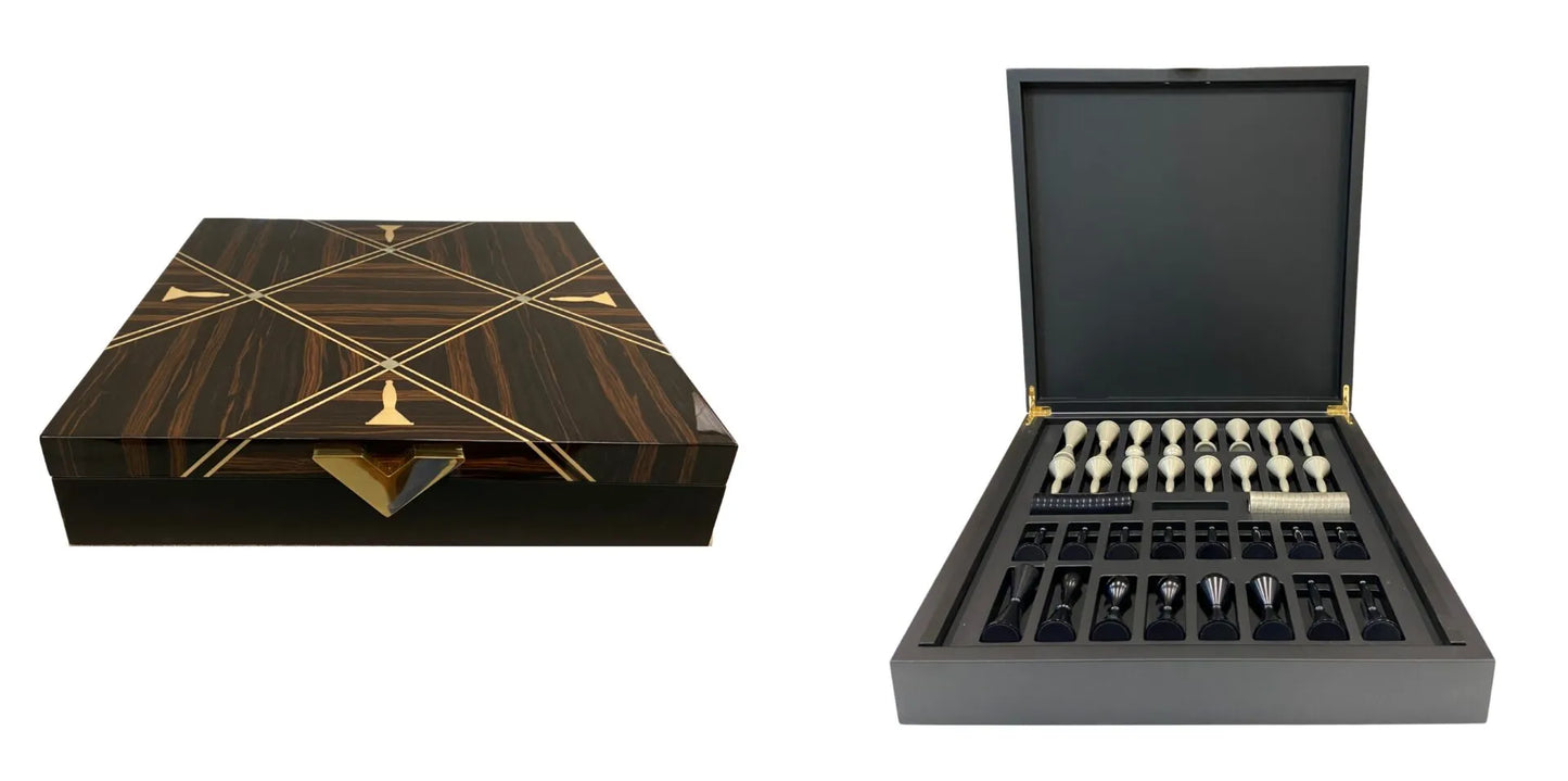 GOEMON CHESS/BACKGAMMON TABLE