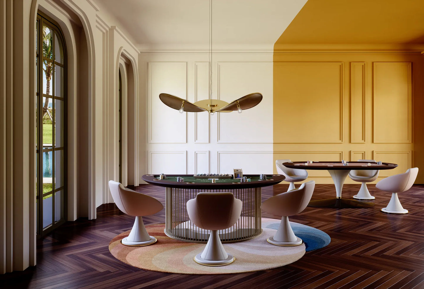 SHELL SWIVEL CHAIR