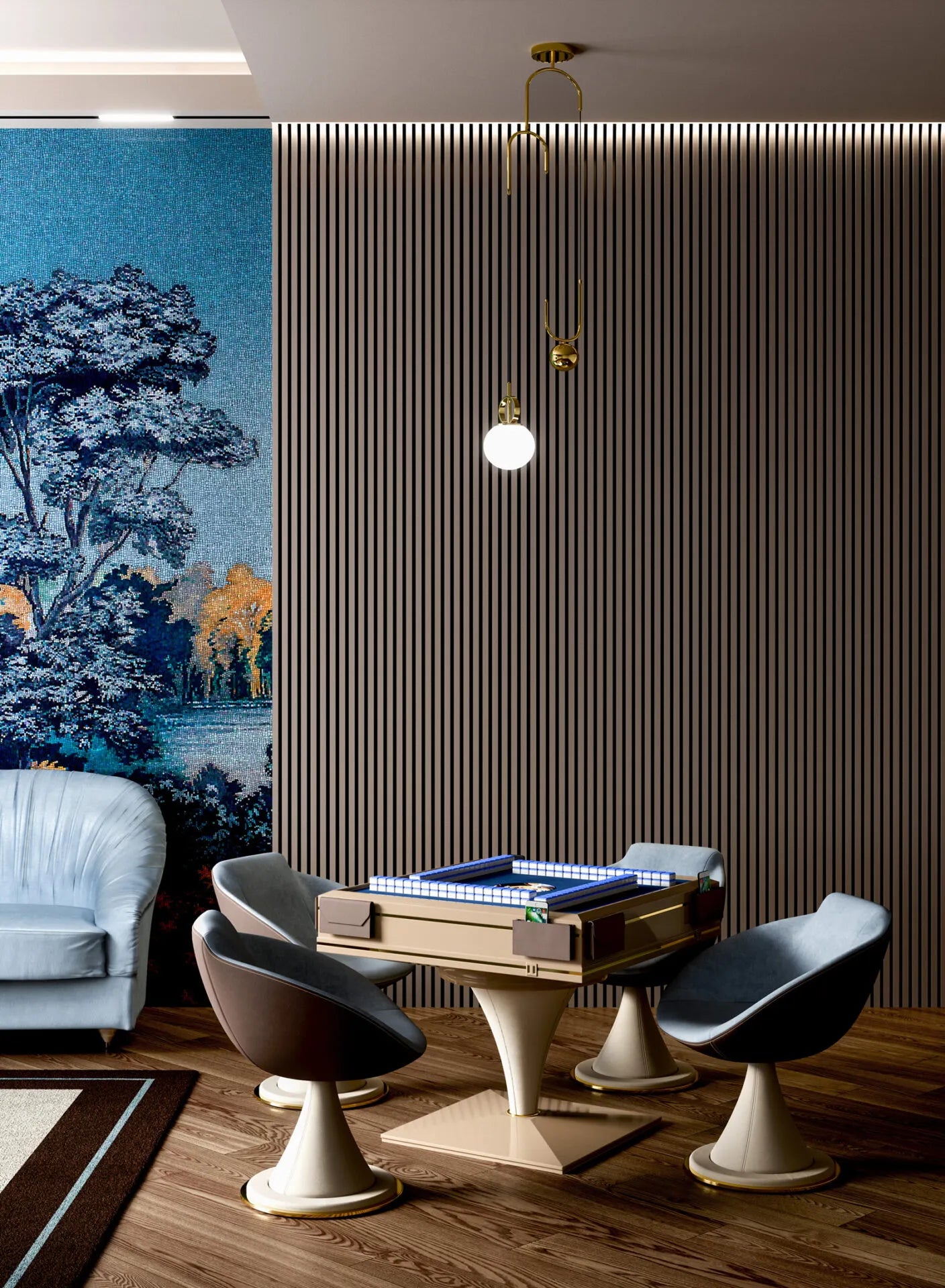 SHELL SWIVEL CHAIR