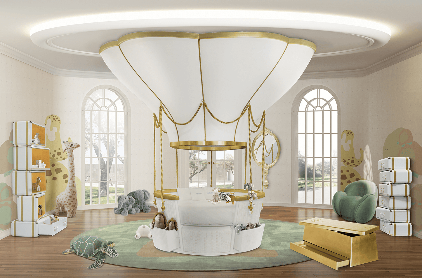 CRIB - SOFA - BED FANTASY AIR BALLOON