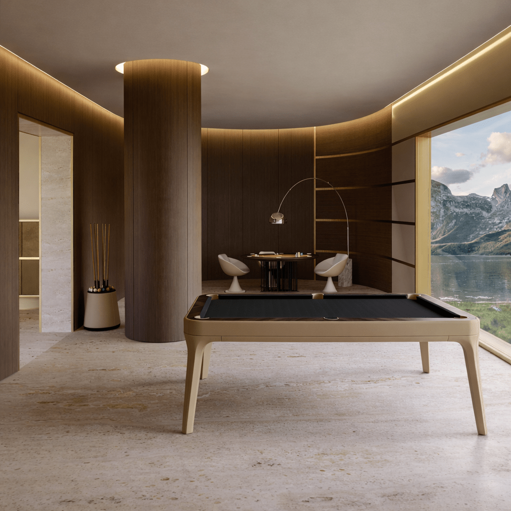Vismara billiard table modern game room setup premium furniture