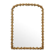 Mirror Guinevere S antique gold finish
Mahogany wood | Mirror glass | Iron