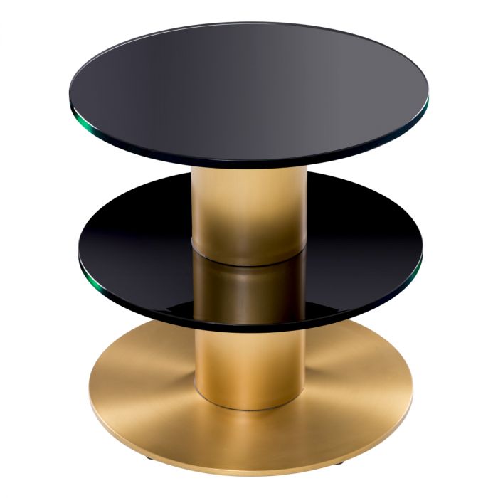 SIDE TABLE DORADO