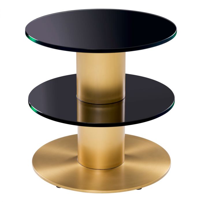 SIDE TABLE DORADO