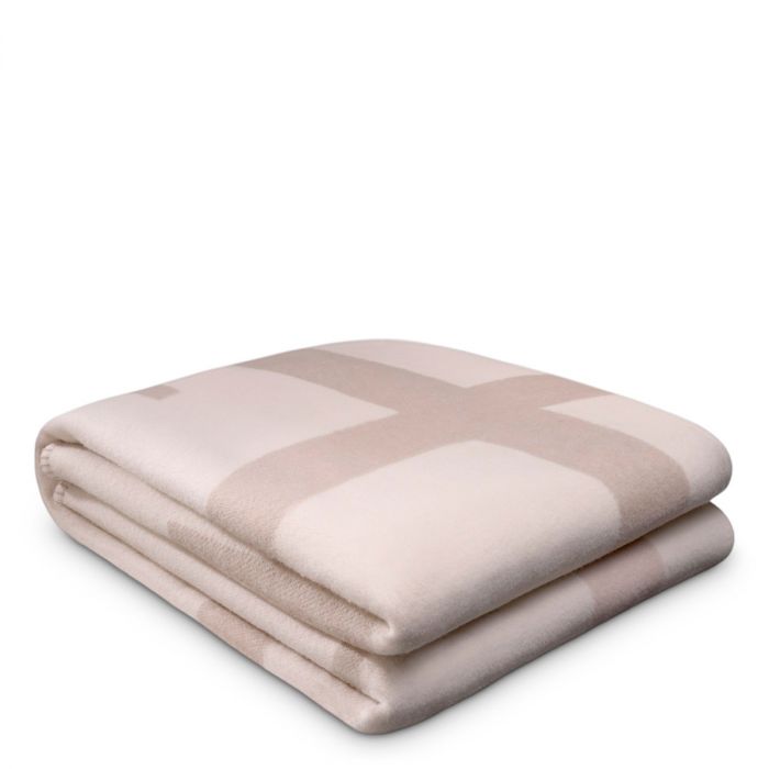 High quality fabric plaid in off-white and greige 