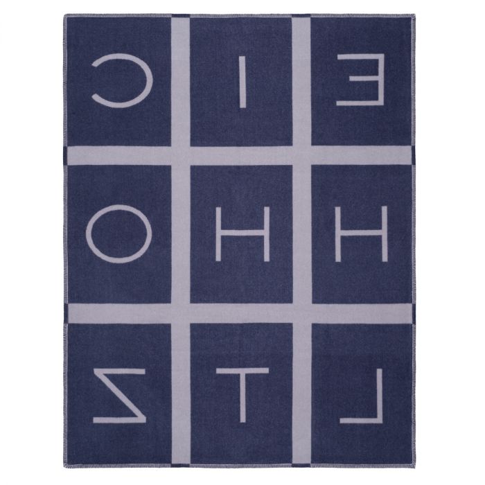 High quality fabric plaid blue and white 