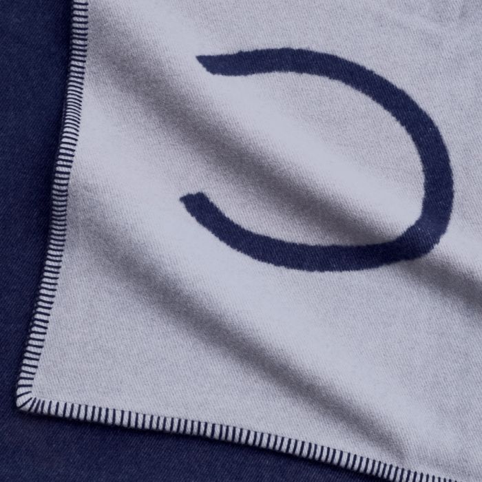 High quality fabric plaid blue and white 