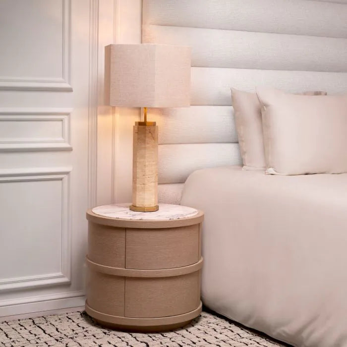 BEDSIDE TABLE CABANA ROUND