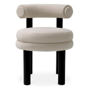 Dining Chair Zoey Eichholtz Fisher sand dining chair