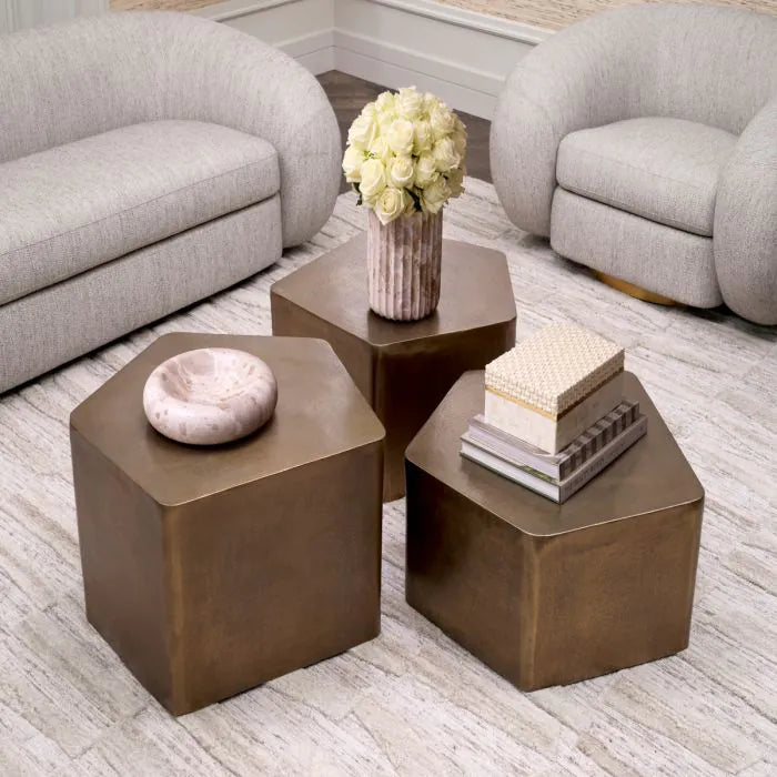 COFFEE TABLE VEENAZZA SET OF 3