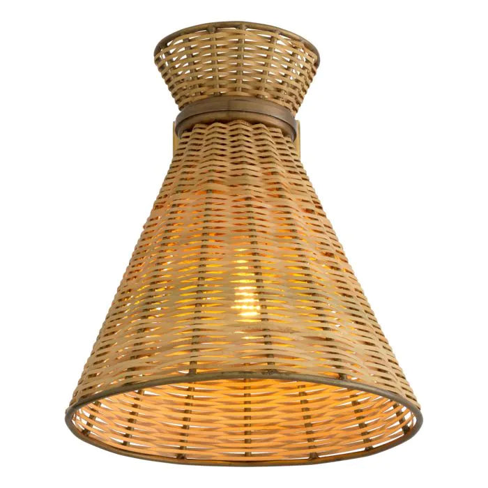 WALL LAMP KON TIKI RATTAN