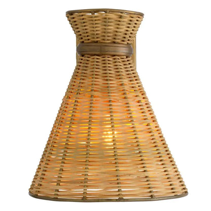 WALL LAMP KON TIKI RATTAN