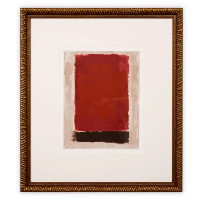 DRUCK ABSTRAKTE KUNST VON CLEMENT GARNIER, 2ER-SET