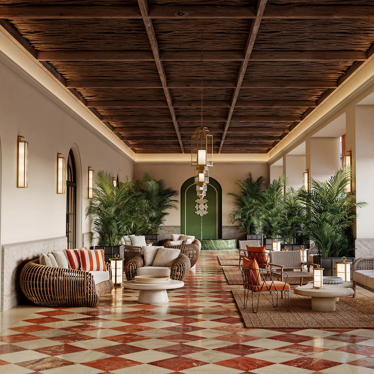 OUTDOOR SOFA SIDERNO