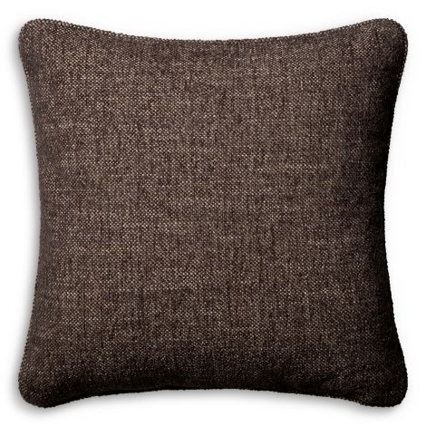 Cushion brown in fabric 