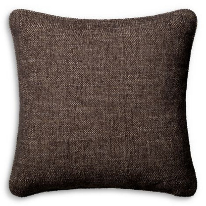 Cushion brown in fabric 
