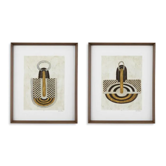 PRINT OBJECT D'ART BY VANNA LAM SET OF 2