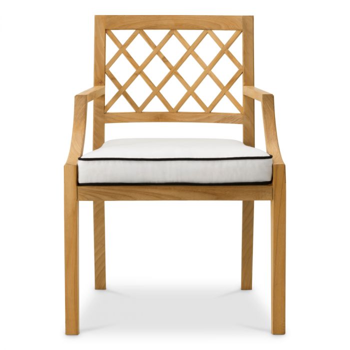 OUTDOOR DINING CHAIR PALADIUM WITH ARM