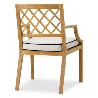 OUTDOOR DINING CHAIR PALADIUM WITH ARM