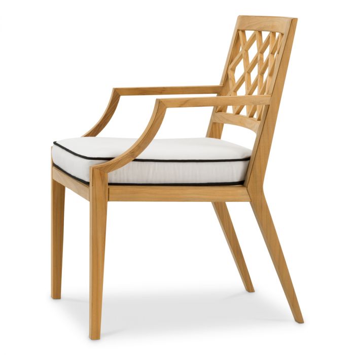 OUTDOOR DINING CHAIR PALADIUM WITH ARM