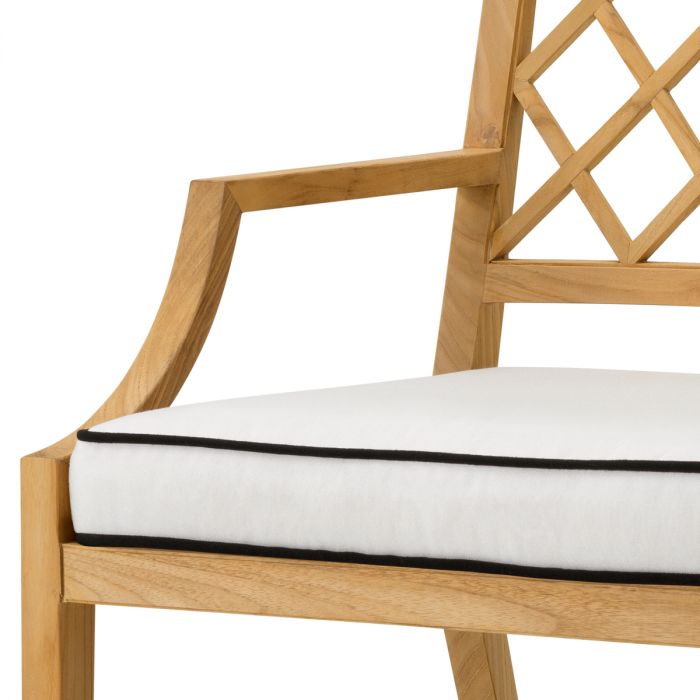 OUTDOOR DINING CHAIR PALADIUM WITH ARM