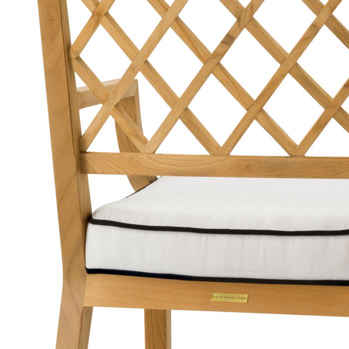 OUTDOOR DINING CHAIR PALADIUM WITH ARM