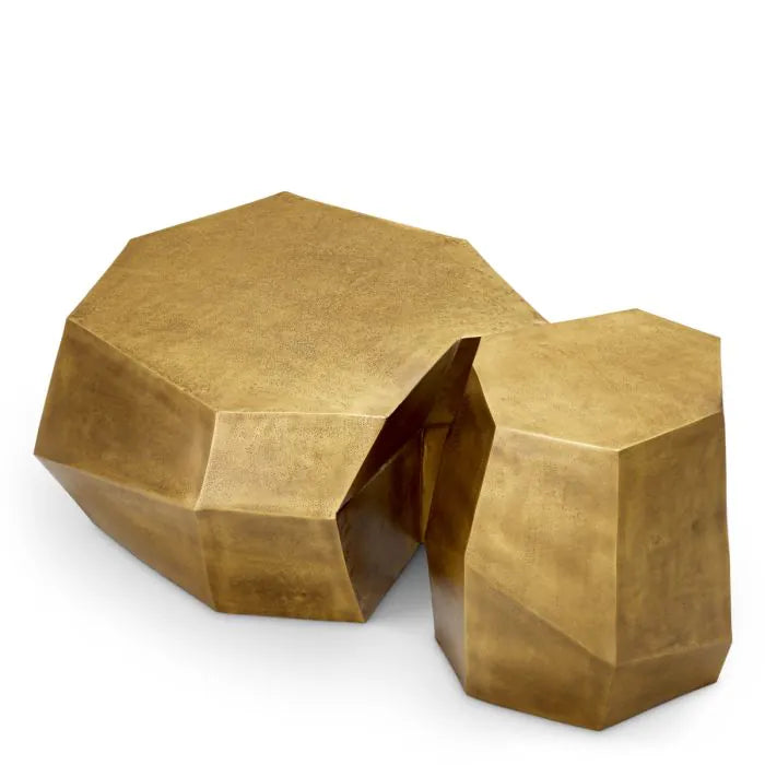 Eichholtz Urbino luxury coffee tables with sculptural geometric design