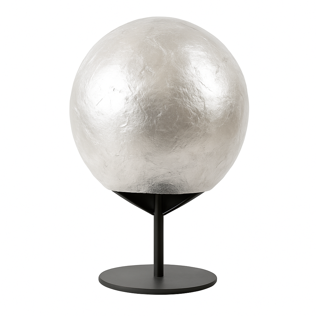 Luxury handmande of silver leaf speaker by Dedalica