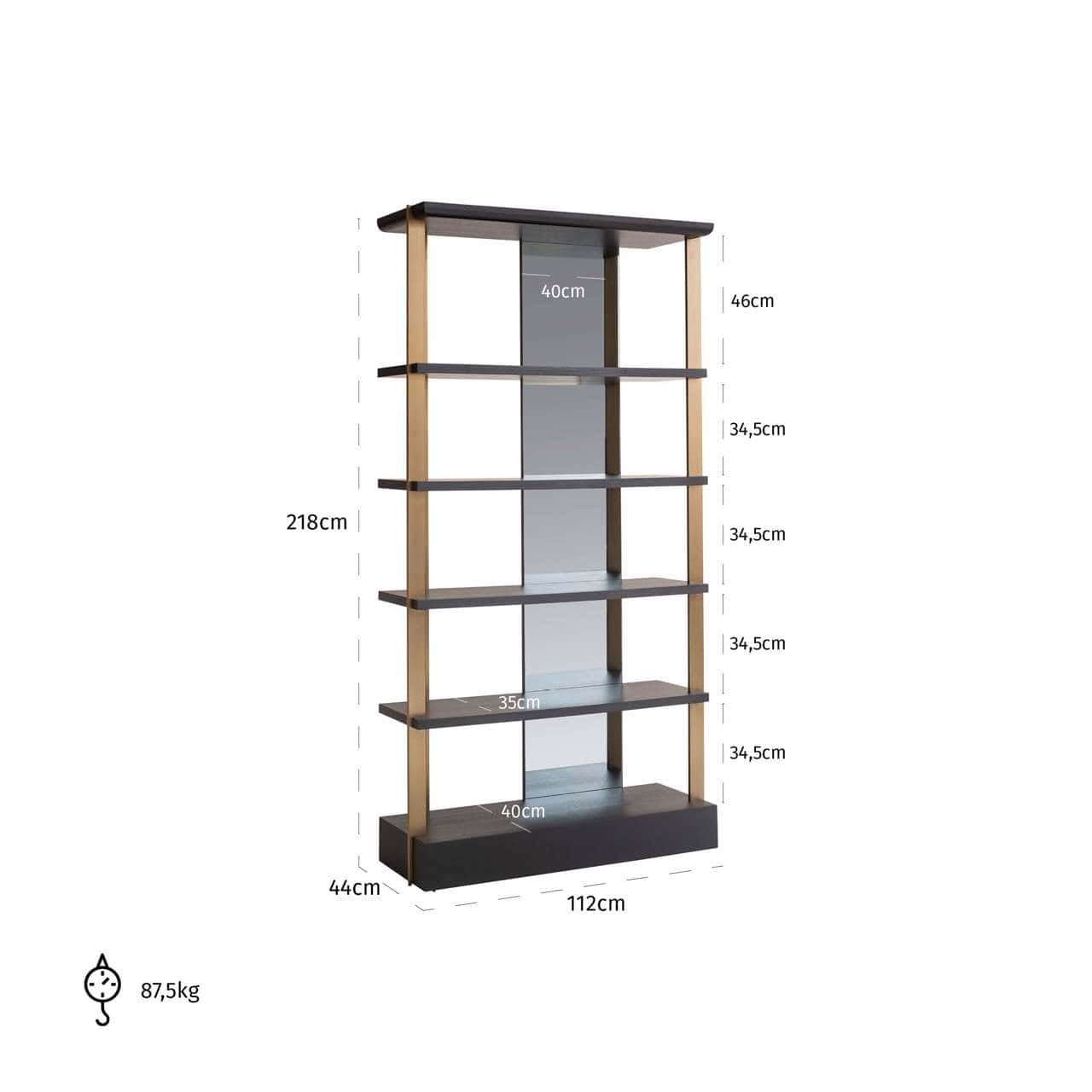 DISPLAY CABINET RIGLEY