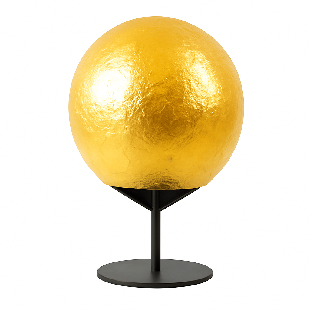 Luxury handmande gold leaf 24k speaker by Dedalica