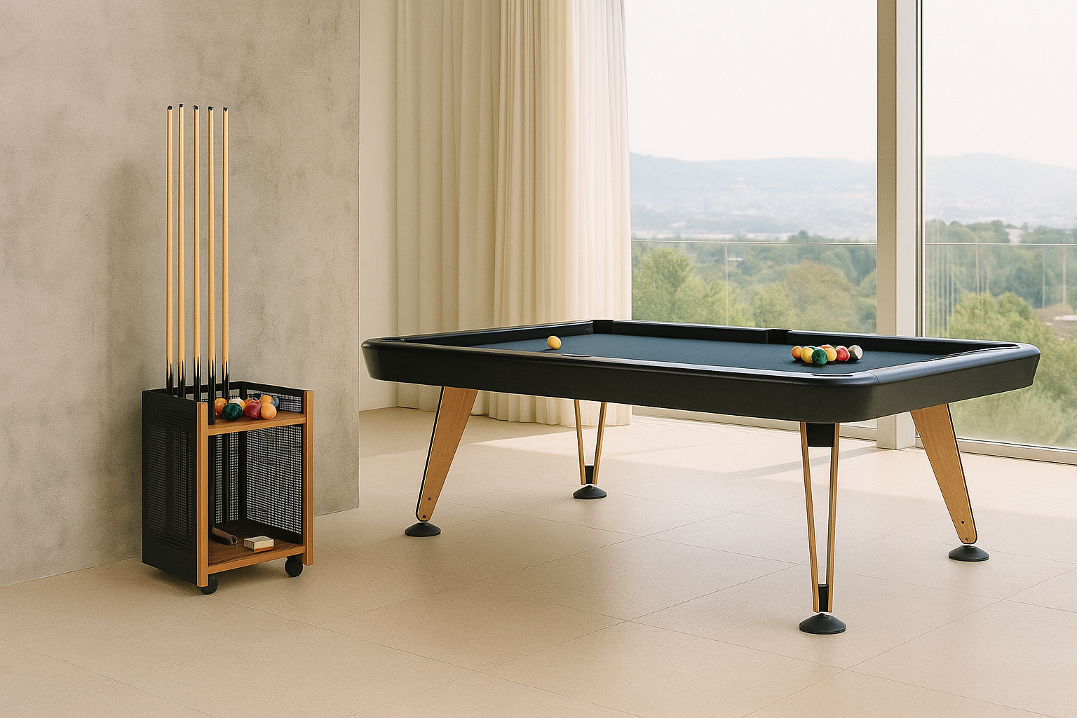 Cue Rack Mou RS Barcelona luxury cue holder