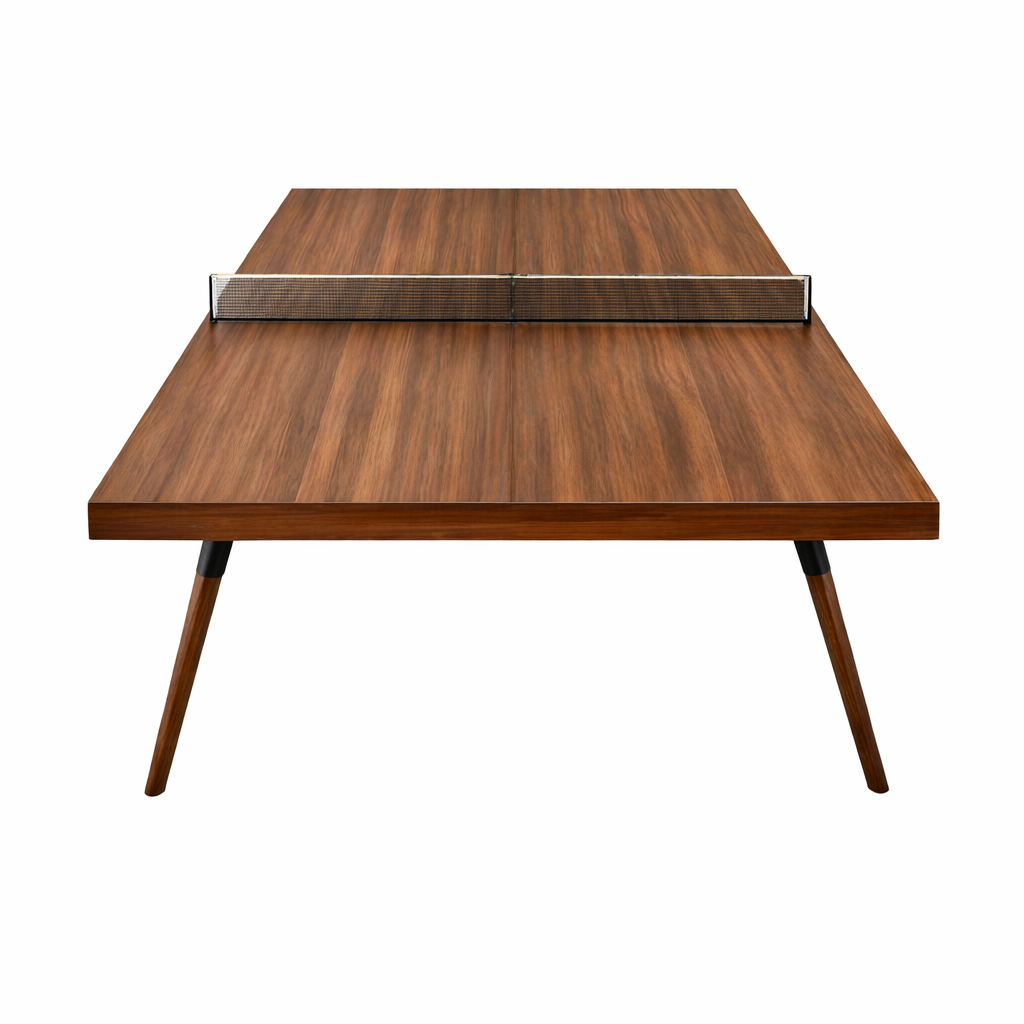 Handmade tennis table in brown wood by Koralturk